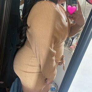 Cute off the shoulder dress